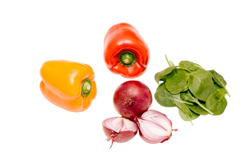 primer plano fruta roja sobre fondo blanco